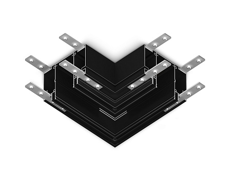Коннектор угловой для шинопровода в натяжной потолок Ambrella light GL1046 Коннектор угловой для шинопровода в натяжной потолок Ambrella light GL1046