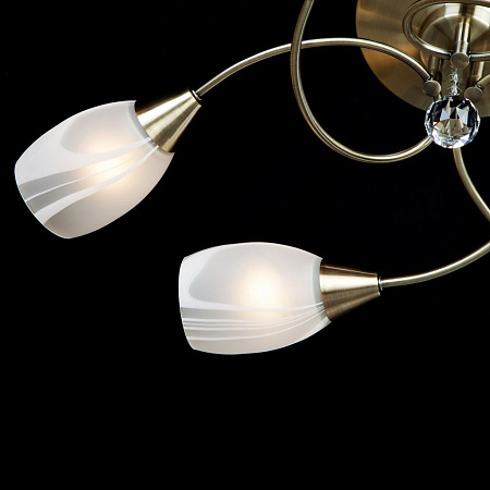 Потолочная люстра Eurosvet Virginia 2275/6 античная бронза 00000055493 Потолочная люстра Eurosvet Virginia 2275/6 античная бронза 00000055493