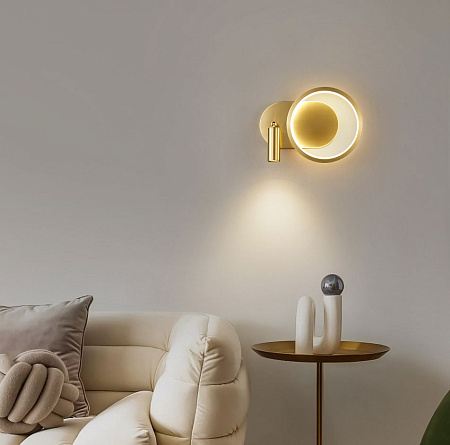 Светильник настенный светодиодный Lussole CLAY LSP-7237 Светильник настенный светодиодный Lussole CLAY LSP-7237