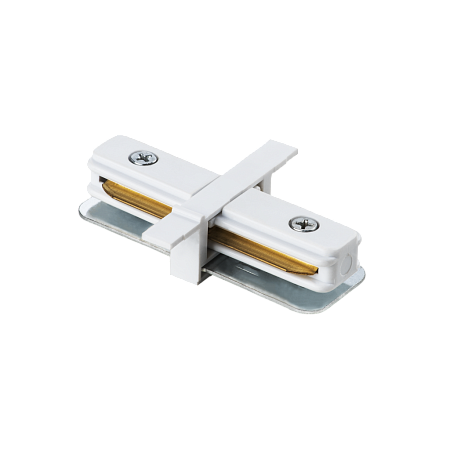 Коннектор прямой однофазный для встраиваемых треков Lightstar Barra 501106 Коннектор прямой однофазный для встраиваемых треков Lightstar Barra 501106