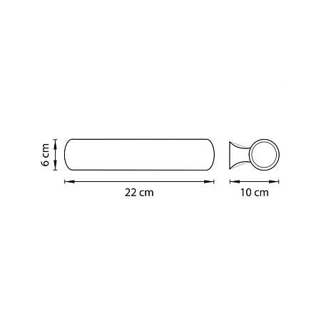 Бра Lightstar Blanda 801817