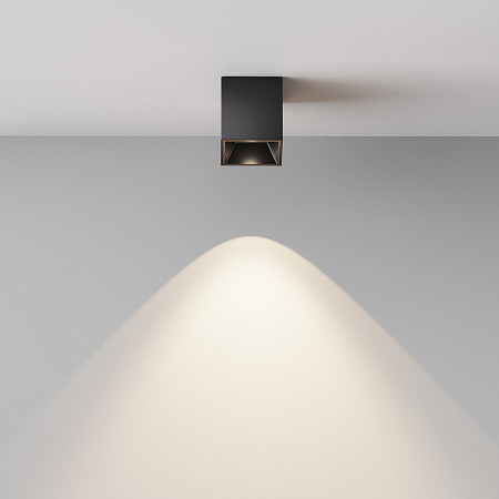 Светильник поолочный светодиодный Maytoni Alfa LED C064CL-5W4K-SQ-B Светильник поолочный светодиодный Maytoni Alfa LED C064CL-5W4K-SQ-B