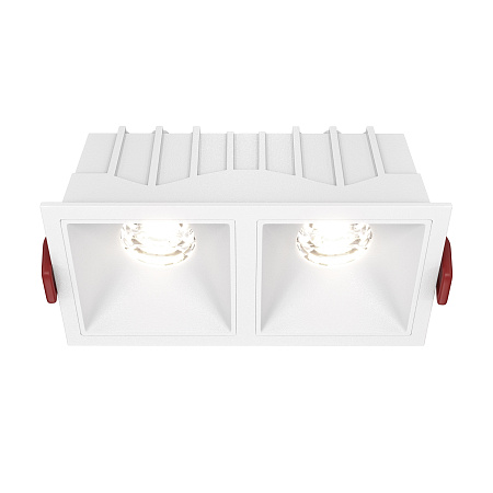 Светильник встраиваемый Maytoni Alfa LED DL043-02-10W4K-D-SQ-W