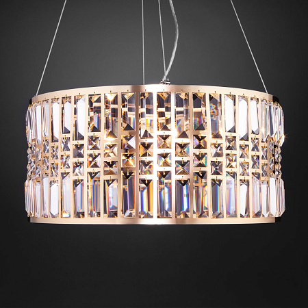 Хрустальная люстра Eurosvet Lory 10125/5 золото a054444 Хрустальная люстра Eurosvet Lory 10125/5 золото a054444