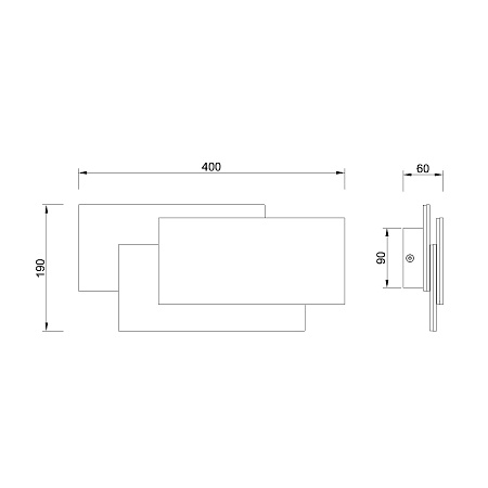 Светильник настенный светодиодный Mantra TAHITI 8087 Светильник настенный светодиодный Mantra TAHITI 8087