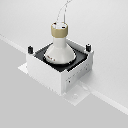 Светильник встраиваемый Maytoni Share DL051-01-GU10-SQ-WB