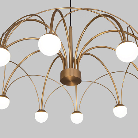 Люстра подвесная светодиодная Eurosvet Ragno 90030/10 LED золото a069298 Люстра подвесная светодиодная Eurosvet Ragno 90030/10 LED золото a069298