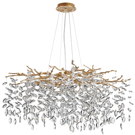 Люстра хрустальная Odeon Light DELICA 4969/12 Люстра хрустальная Odeon Light DELICA 4969/12