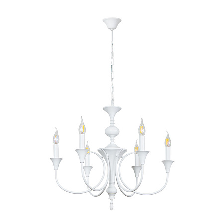 Люстра подвесная Arte Lamp COLLINETTA A4094LM-6WH Люстра подвесная Arte Lamp COLLINETTA A4094LM-6WH