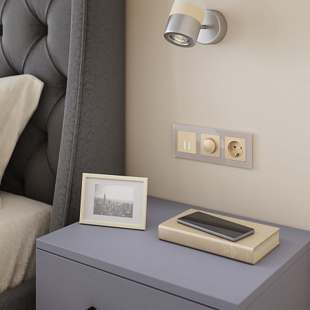 Сенсорный выключатель двухклавишный с функцией Wi-Fi Werkel a048329 a048329 Сенсорный выключатель двухклавишный с функцией Wi-Fi Werkel a048329 a048329