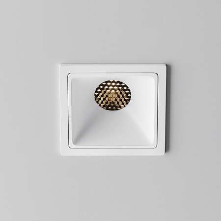 Светильник встраиваемый светодиодный Maytoni Alfa LED DL043-01-10W3K-SQ-W-1