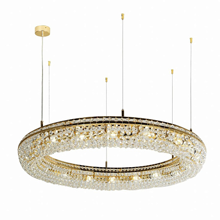 Люстра хрустальная Favourite Monilibus 4015-15P Люстра хрустальная Favourite Monilibus 4015-15P