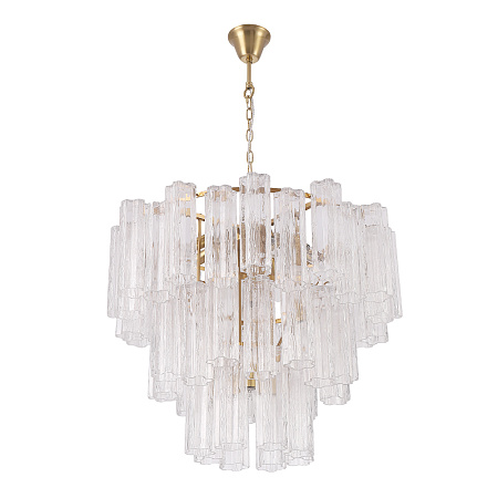 Люстра подвесная Crystal Lux ROSE SP15 BRASS