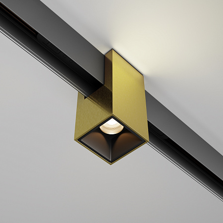 Трековый магнитный светодиодный светильник Maytoni Exility Alfa TR121-2-7W3K-BS Трековый магнитный светодиодный светильник Maytoni Exility Alfa TR121-2-7W3K-BS