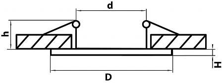 Встраиваемый светильник Lightstar Anello 002250 Встраиваемый светильник Lightstar Anello 002250