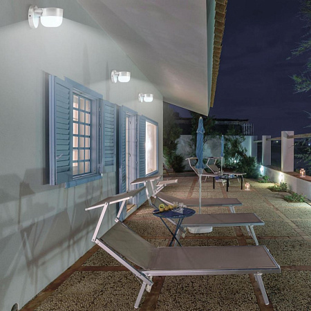 Уличный настенный светодиодный светильник Novotech Opal 358450 Уличный настенный светодиодный светильник Novotech Opal 358450