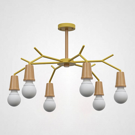 Люстра на штанге Imperiumloft LES COLOR D80 Yellow 220503-23 Люстра на штанге Imperiumloft LES COLOR D80 Yellow 220503-23