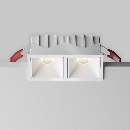 Светильник встраиваемый светодиодный Maytoni Alfa LED DL043-02-10W4K-SQ-W-1