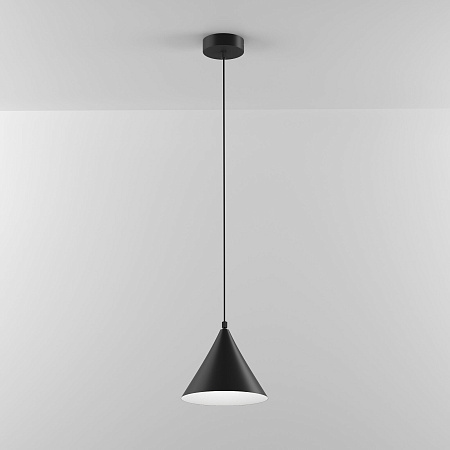 Уличный подвесной светодиодный светильник Elektrostandard Bevel 35184/H черный a068472
