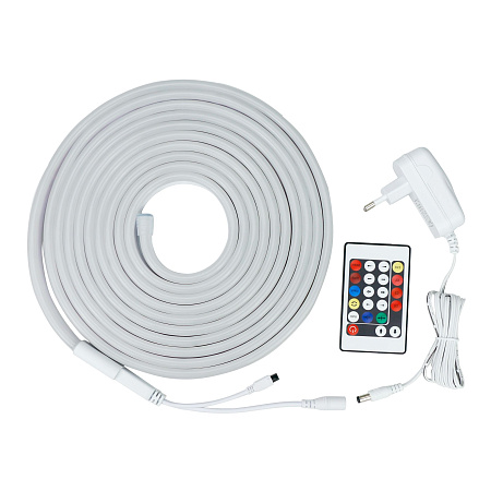 Набор гибкого неона RGB односторонний мульти, 5м Elektrostandard SLS 02 RGB IP 65 a049856 Набор гибкого неона RGB односторонний мульти, 5м Elektrostandard SLS 02 RGB IP 65 a049856