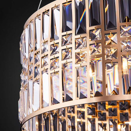 Хрустальная люстра Eurosvet Lory 10125/5 золото a054444 Хрустальная люстра Eurosvet Lory 10125/5 золото a054444