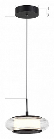 Светильник подвесной светодиодный ST Luce FRITTELA SL6239.403.01 Светильник подвесной светодиодный ST Luce FRITTELA SL6239.403.01