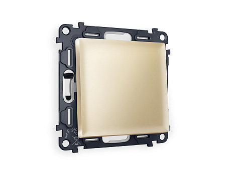 Комплект механизма 1-клавишного выключателя Ambrella Volt ALFA MA601010 Комплект механизма 1-клавишного выключателя Ambrella Volt ALFA MA601010