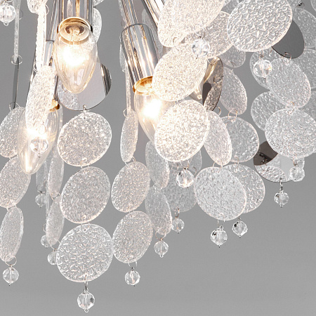 Люстра потолочная Bogates Bolla 319/9 хром