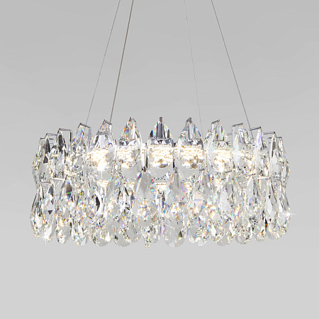 Люстра подвесная светодидная Bogates Marvel 90371/1 Strotskis хром Люстра подвесная светодидная Bogates Marvel 90371/1 Strotskis хром