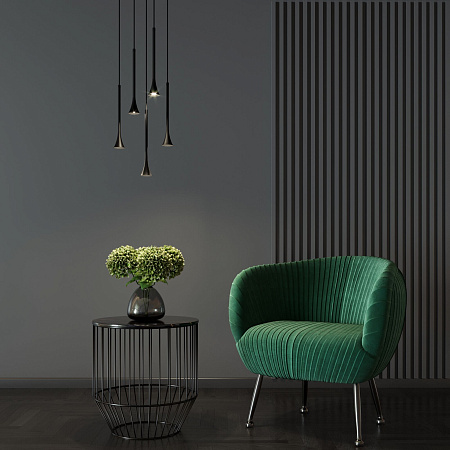 Светильник подвесной светодиодный Elektrostandard Hall 50314 LED 5W 4000K черный a068816 Светильник подвесной светодиодный Elektrostandard Hall 50314 LED 5W 4000K черный a068816