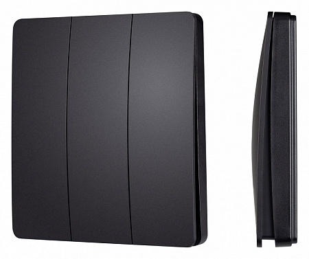 Выключатель беспроводной трехклавишный Arlight INTELLIGENT 051675 Выключатель беспроводной трехклавишный Arlight INTELLIGENT 051675