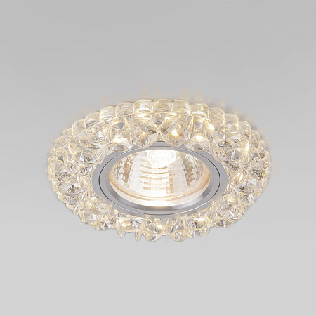 Светильник встраиваемый Elektrostandard 2201 MR16 CL прозрачный a038455 Светильник встраиваемый Elektrostandard 2201 MR16 CL прозрачный a038455