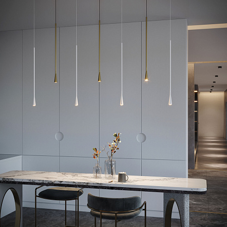 Светильник подвесной светодиодный Elektrostandard Vist 50312 LED 7W 4000K белый a068610 Светильник подвесной светодиодный Elektrostandard Vist 50312 LED 7W 4000K белый a068610