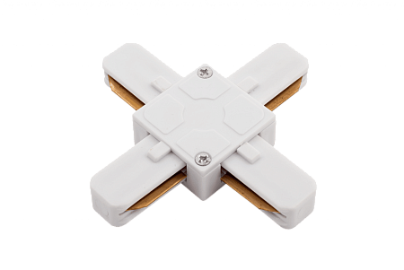 Коннектор Х-образный для однофазного накладного шинопровода SWG KXZ-WH-X 002031 Коннектор Х-образный для однофазного накладного шинопровода SWG KXZ-WH-X 002031