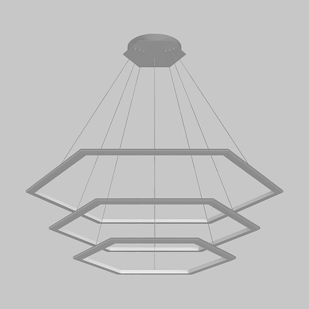 Люстра подвесная светодиодная Ledron GALAXY-COMBO-3-Grey-4000K Люстра подвесная светодиодная Ledron GALAXY-COMBO-3-Grey-4000K