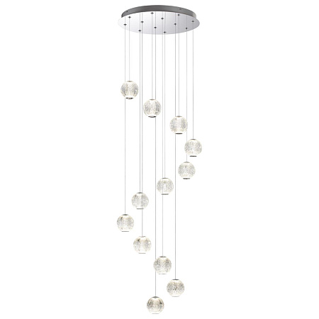 Люстра подвесная светодиодная Odeon Light CRYSTAL 5007/56L