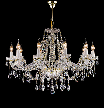 Хрустальная люстра Maytoni Beatrix DIA019-10-G Хрустальная люстра Maytoni Beatrix DIA019-10-G