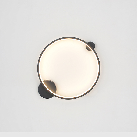 Светильник настенный светодиодный Crystal Lux REAL AP18W LED BLACK Светильник настенный светодиодный Crystal Lux REAL AP18W LED BLACK