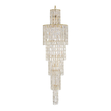 Люстра каскадная Arti Lampadari Valencia E 1.11.50.501 G Люстра каскадная Arti Lampadari Valencia E 1.11.50.501 G