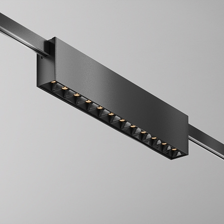 Трековый магнитный светодиодный светильник Maytoni Flarity Points TR150-1-12W3K-M-B Трековый магнитный светодиодный светильник Maytoni Flarity Points TR150-1-12W3K-M-B