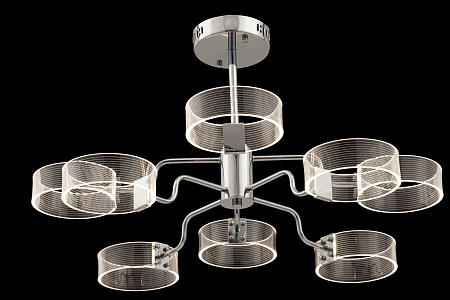 Люстра на штанге светодиодная Freya Eva FR6039CL-L64CH Люстра на штанге светодиодная Freya Eva FR6039CL-L64CH