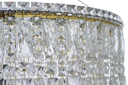 Люстра хрустальная светодиодная Arti Lampadari Ovindoli L 1.5.60.100 G Люстра хрустальная светодиодная Arti Lampadari Ovindoli L 1.5.60.100 G