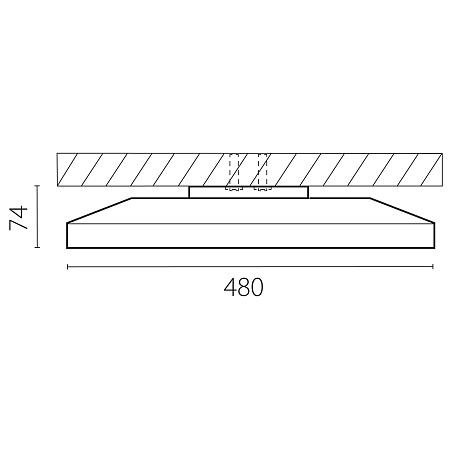 Светодиодная панель потолочная Lightstar Arco Eco 225750 Светодиодная панель потолочная Lightstar Arco Eco 225750