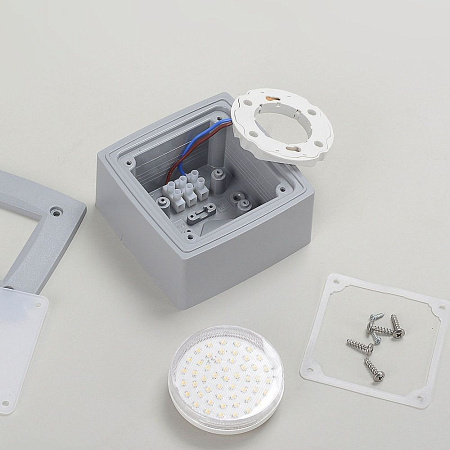 Светильник для подсветки лестниц накладной FUMAGALLI EXTRALETI 100 Square 3S1.000.000.LYG1L Светильник для подсветки лестниц накладной FUMAGALLI EXTRALETI 100 Square 3S1.000.000.LYG1L