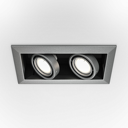 Встраиваемый светильник Maytoni Metal Modern DL008-2-02-S