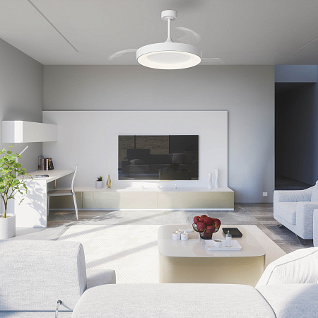 Люстра с вентилятором светодиодная Mantra NISEKO FAN 9010