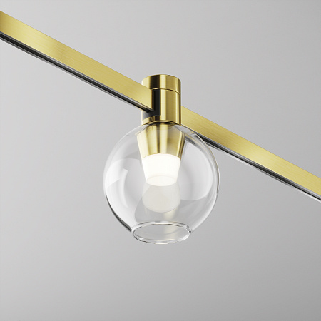 Трековый однофазный светодиодный светильник Maytoni Flarity Bubble TR148-1-3W4K-BS