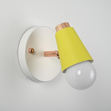 Спот светодиодный Imperiumloft ROTARY WALL Желтый ROTARY-WALL01 101996-26 Спот светодиодный Imperiumloft ROTARY WALL Желтый ROTARY-WALL01 101996-26