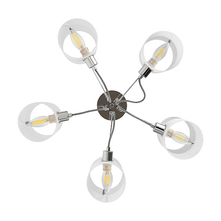 Люстра потолочная Freya Ampera FR2023PL-05CH Люстра потолочная Freya Ampera FR2023PL-05CH