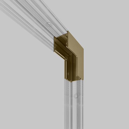 Угол внутренний для накладного шинопровода Elektrostandard Line Magnetic 85225/00 латунь a069640 Угол внутренний для накладного шинопровода Elektrostandard Line Magnetic 85225/00 латунь a069640